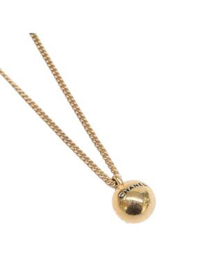 Chanel Logo Ball Necklace